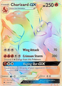 Charizard GX Burning Shadows