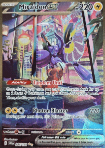 Miraidon EX Scarlet and Violet